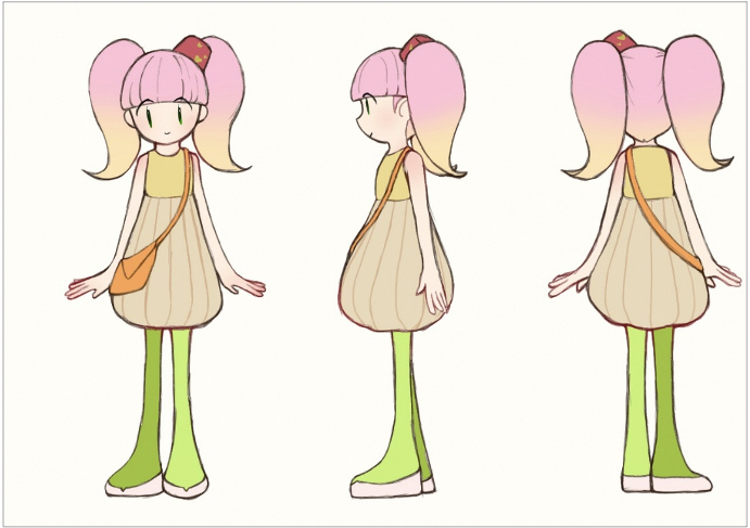茶道をコンセプトにしたキャラクター2