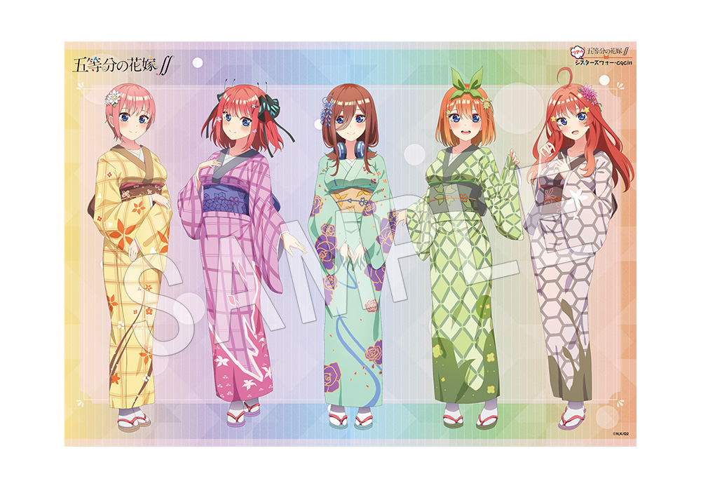 五等分の花嫁∬　B2布ポスター